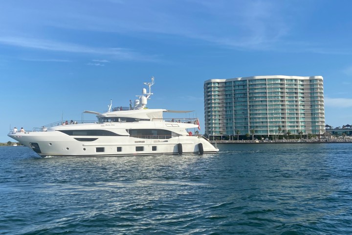a large ship in a body of water